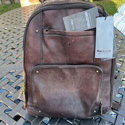 Back Pack Leather