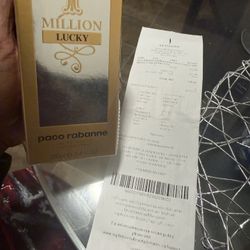Paco Rabanne “1 Million Lucky” 🍀 - Comes with receipt RARE