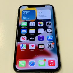 IPhone X 64GB Fully unlocked 