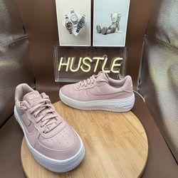 Nike AF1 Platform Pnk Oxford Light Soft Pink Women’s Size 8.5
