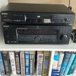 Sony Home Theater With Dvd/CD 