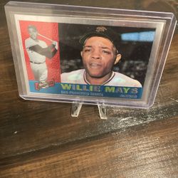 Willie Mays - Topps Reprint Refractor