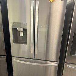 3 Doors Kenmore Refrigerator 