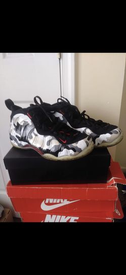 Nike Air Foamposite Fighter jet size 12