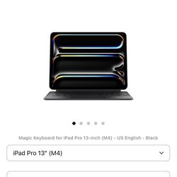 📱 Magic Keyboard for iPad Pro 13” (M4) - Black | Like New 🔥