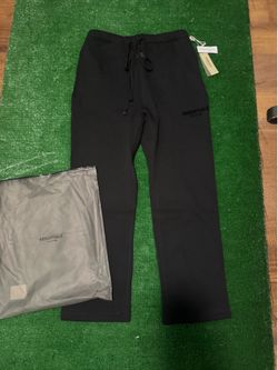 black essentials sweats