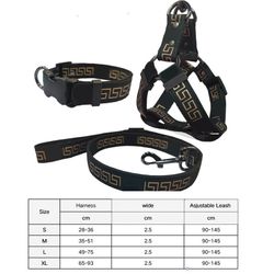 Versace DOG HARNESS AND LEASH SETS 