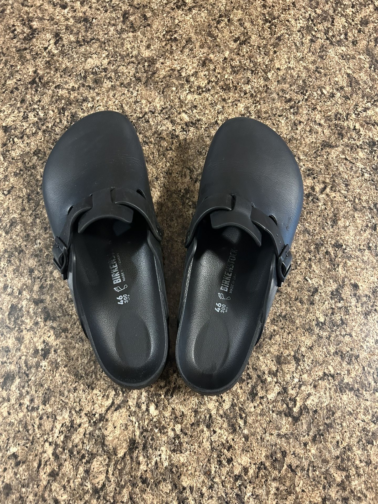 Black Birkenstocks