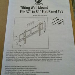 Tv Tilting Wall Mount 