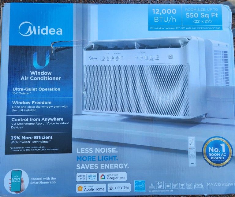 *** BRAND NEW- 12,000 BTU U SHAPED WINDOW AC UNITS ***