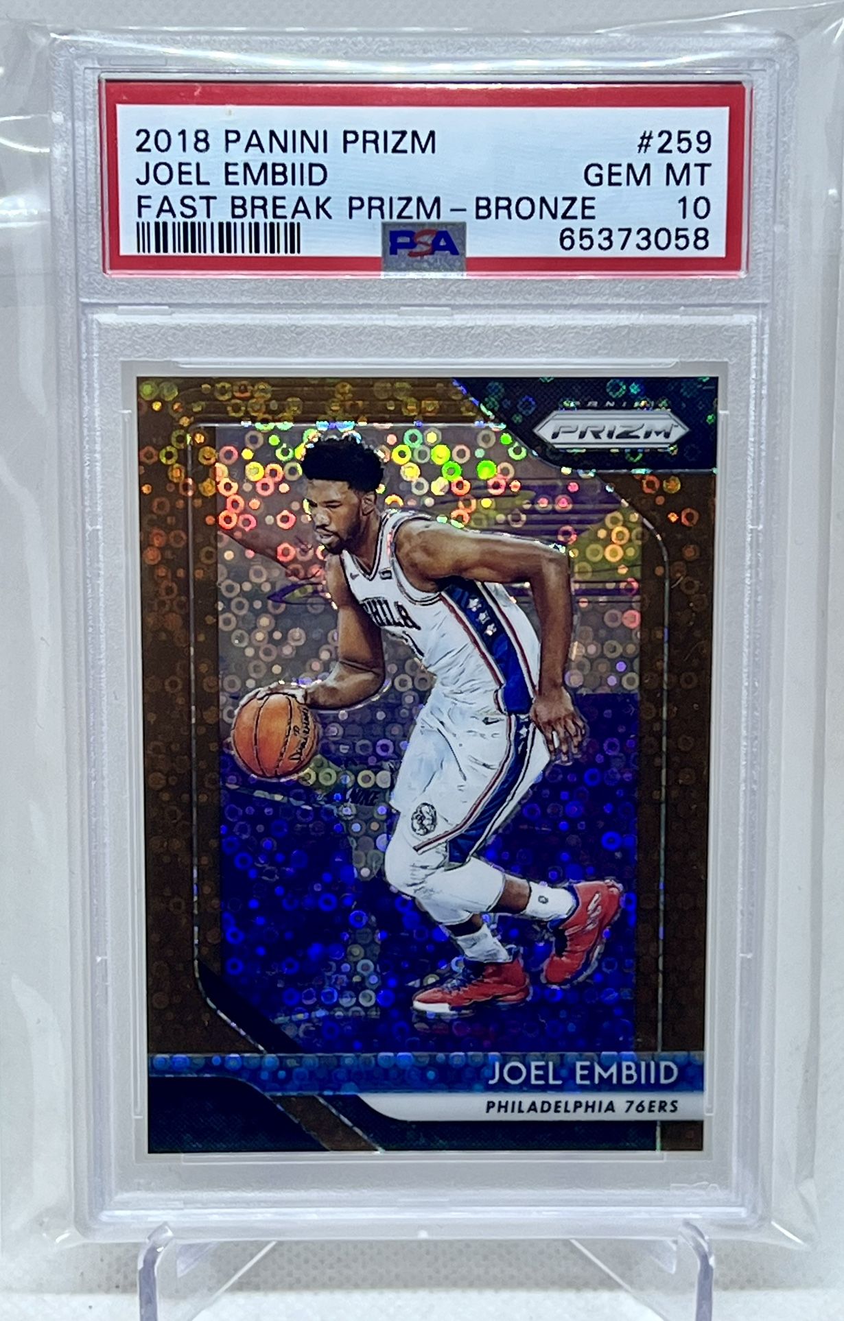 Joel Embiid 2018-19 Panini Prizm Signatures Auto！！直筆サイン 