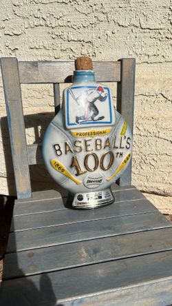 Jim Beam 100th Baseball Anniversary Bottle