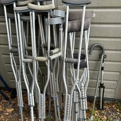 Aluminum Crutches $5 Each Set