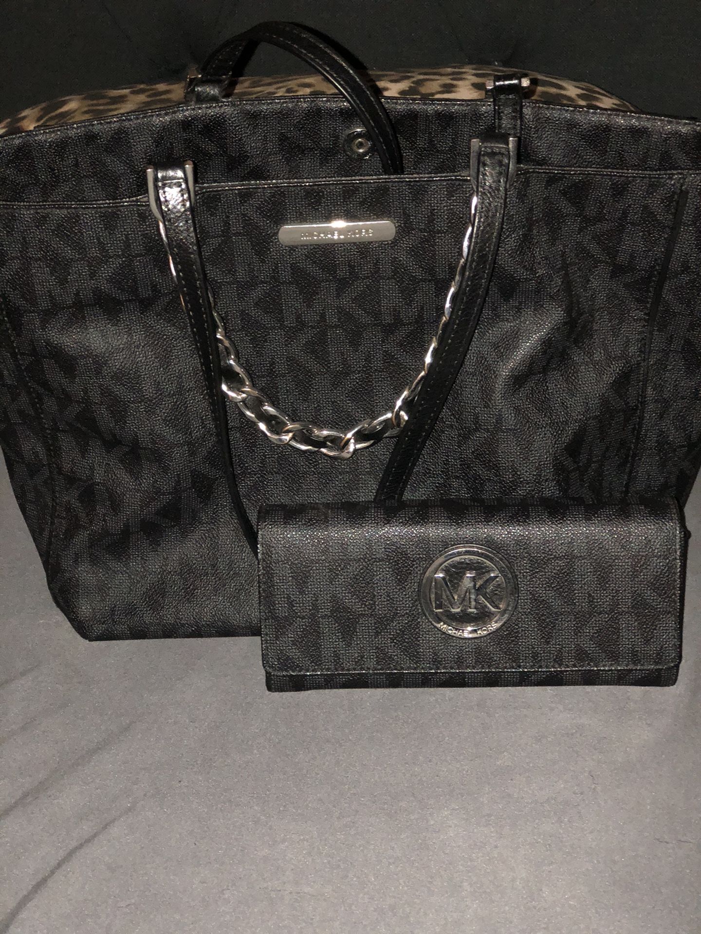 Michael Kors purse and wallet