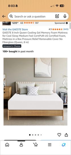 8 Inch Queen Size mattress