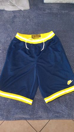 Nike Supreme Court Michigan Wolverines size LARGE throwback shorts