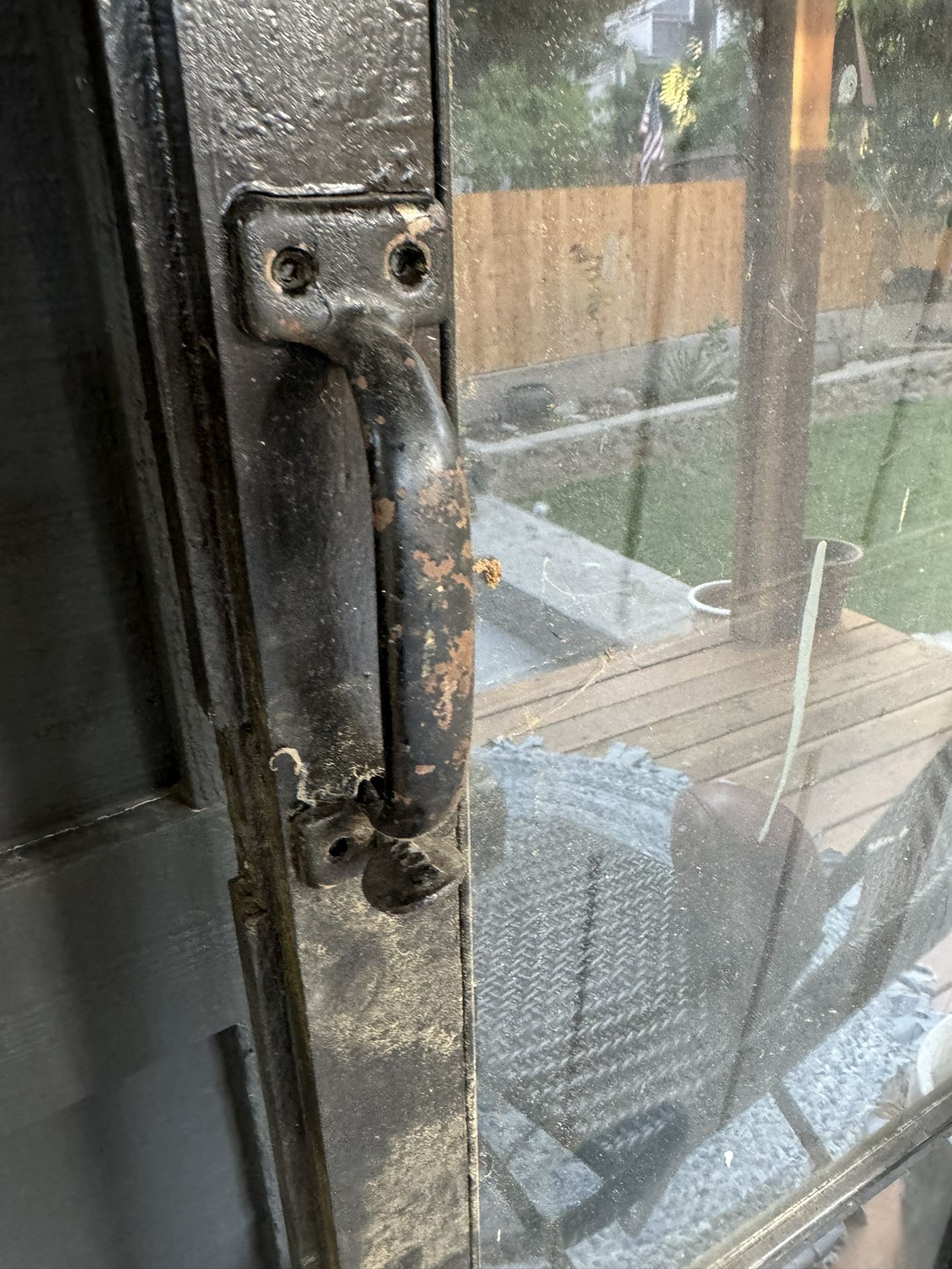 1930S Wood Glass Panel Doors.