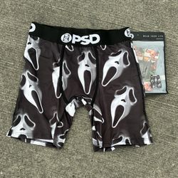 PSD Ghostface Boxer Briefs – New – Men’s Underwear