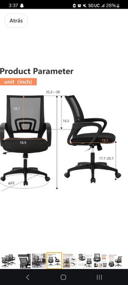 Office chair 2 available new   silla de oficina