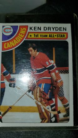 Hockey card 1978