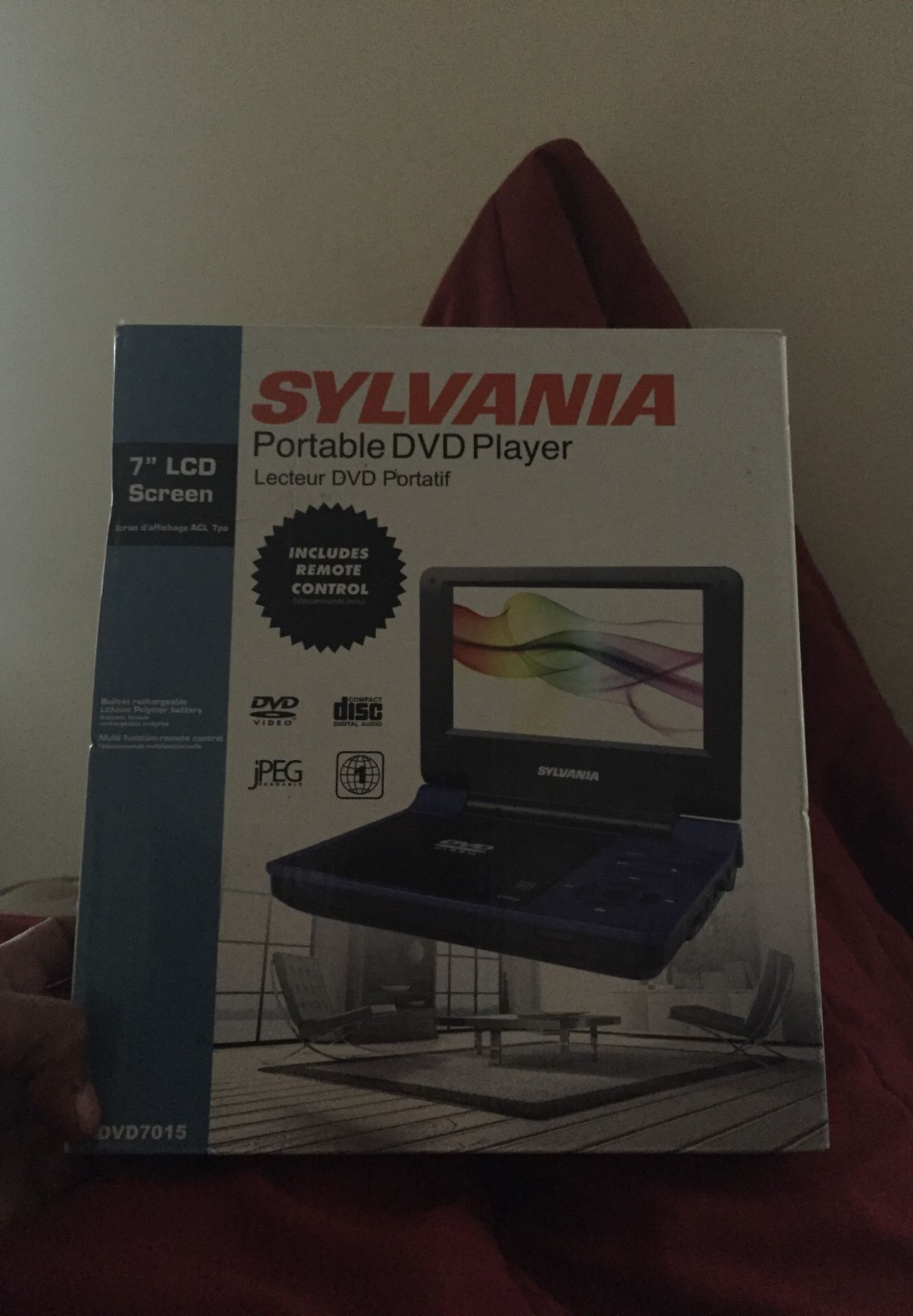 Sylvania portable DVD player