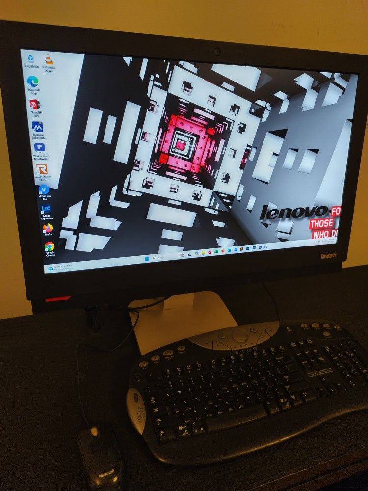 Windows 11 Pro - IBM Lenovo 24 All In One - Complete $150