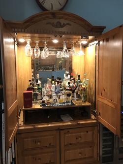 Bar Armoire Barmoire for Sale in Port St. Lucie FL OfferUp