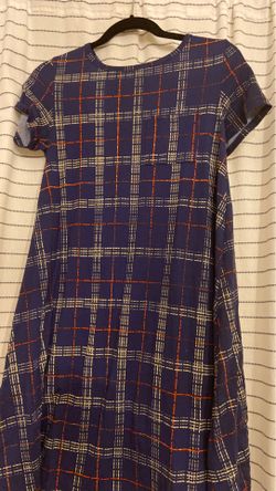 Xxs plaid lularoe Carly