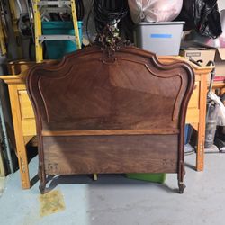 Antique 1920's full size Head board