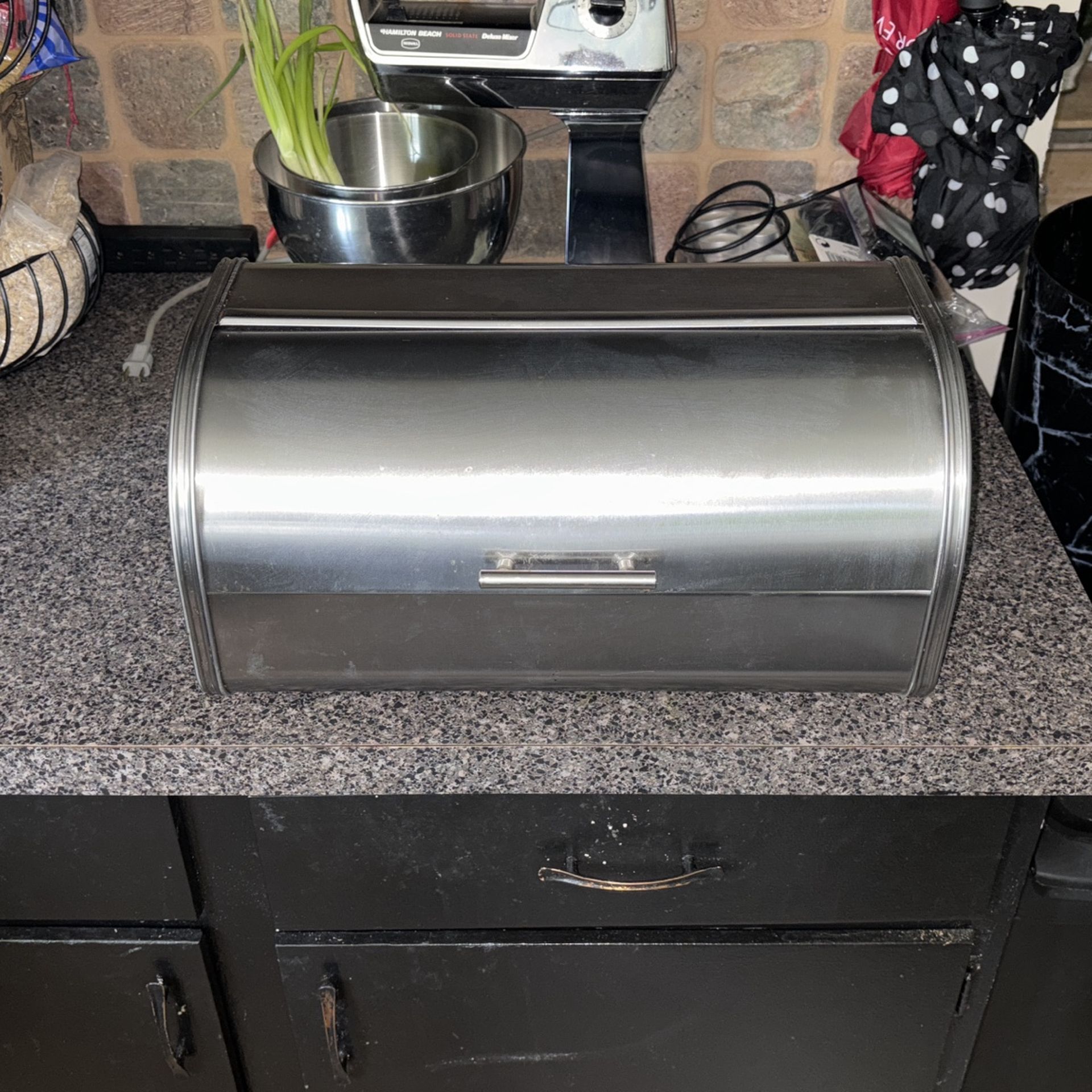 Stainless Steel Breadbox