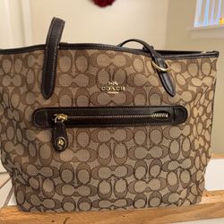 Coach Tote Bag and Coach Wallet 