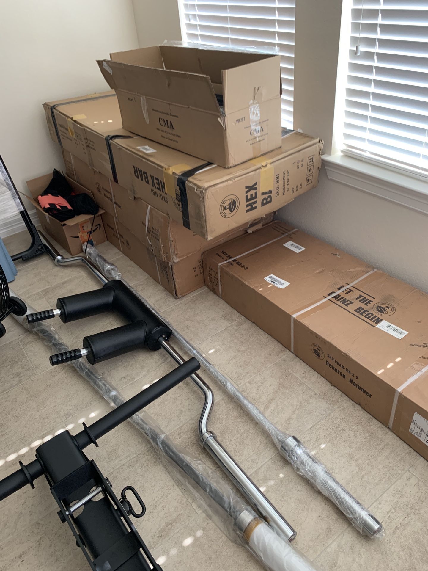 Reverse Hyper GHD combo, Open Hex Bar From Bells Of Steel