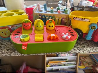 Set of kids toys