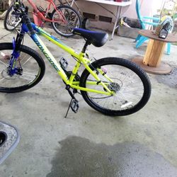 24 Inch Mongoose Sceptor Mountain Bike