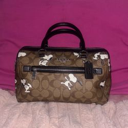 Snoopy Coach Purse 