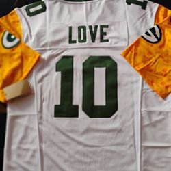 Small Jordan Love Greenbay Packers Jerseys 