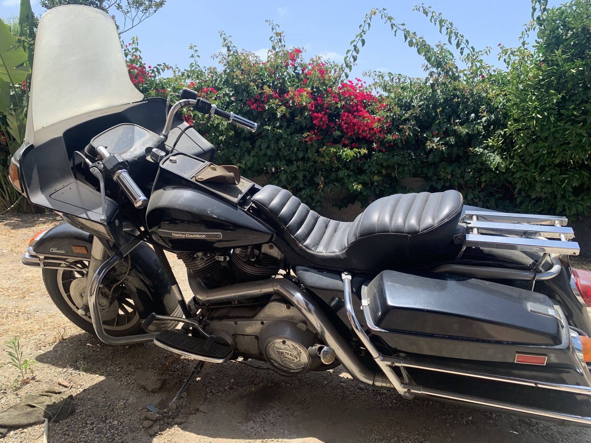 1980 Harley Davidson FLT Project /parts Bike