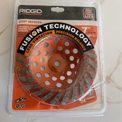 7 in. 24-Segment Turbo Cup Grinding Wheel Power Tool