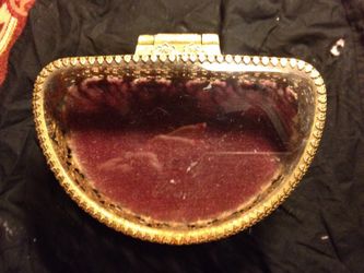 24kt gold plated jewelry box