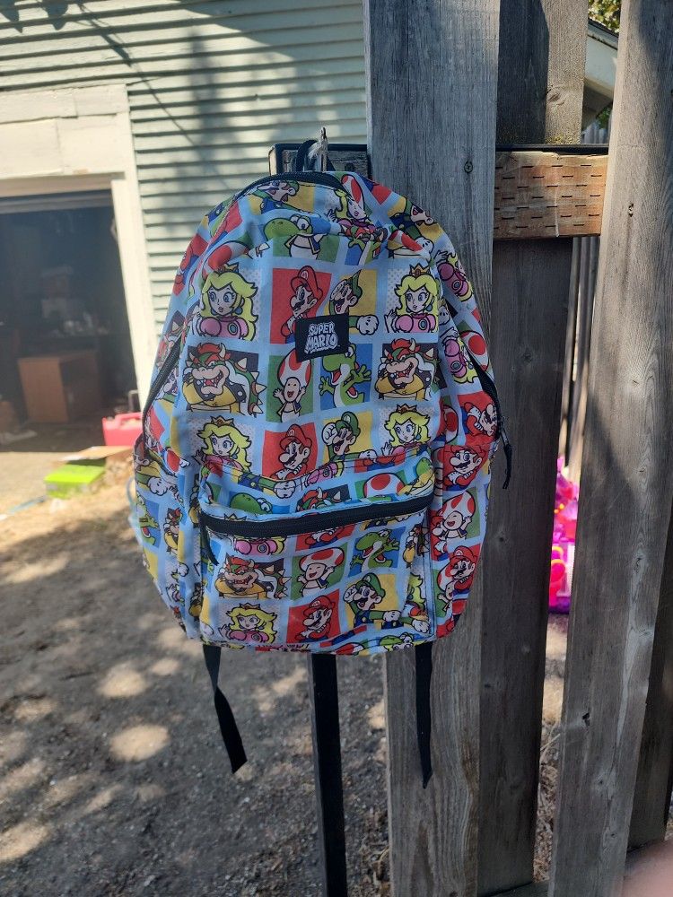 Mario School Backpack