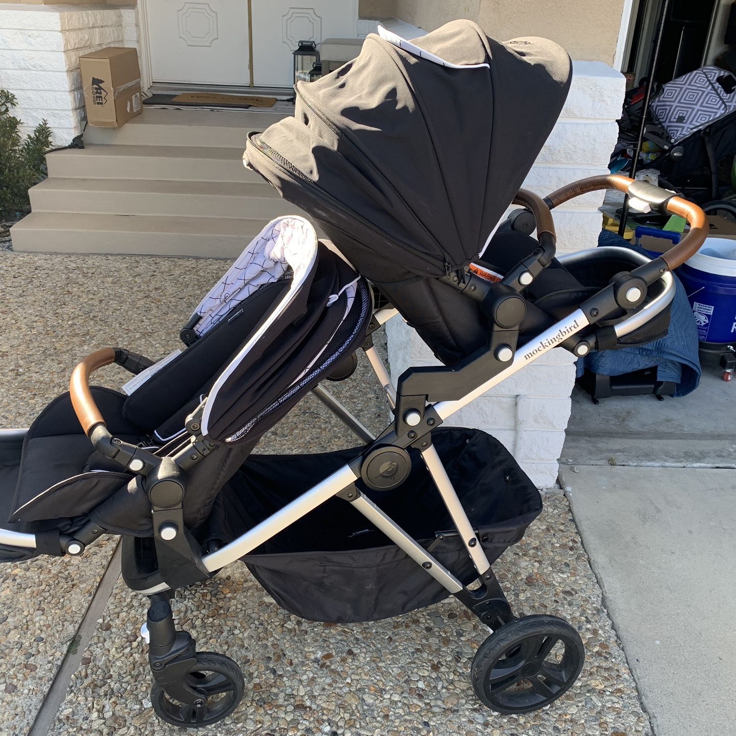 graco stroller price Modes Nest Travel System, 3-in-1 Car Seat & Combo, Bayfield | Includes: SnugRide DLX Infant Car Seat and Stroller, Modes Medium Bell Bike Helmet Color:A42-CHOICEDDC_JT-4 the stroller features a RGroup_countermips