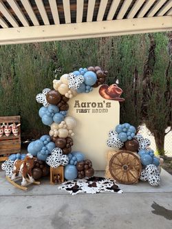First Rodeo Backdrop