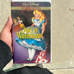 Alice In Wonderland VHS Gold Collection