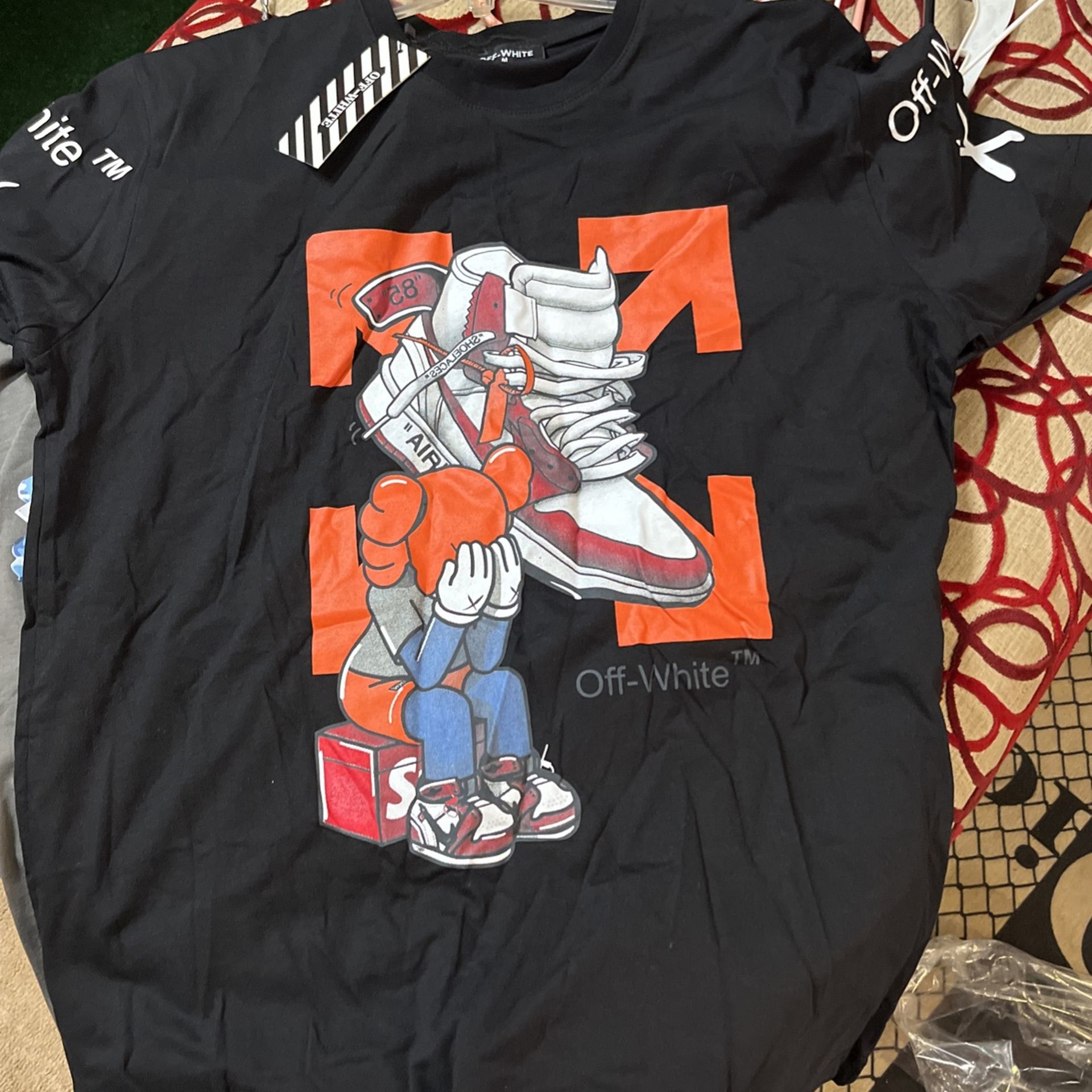 Off Whites Kaws Shirts Brand New