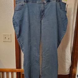 BNWT RIDERS BY LEE 26 W MidRise PLUS SIZE JEANS