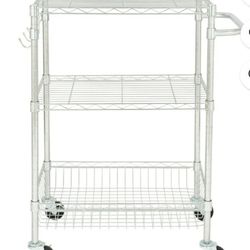Metal Rolling Cart/shelf