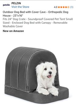 Pelzin Orthopedic Dog Cave Bed 23x16