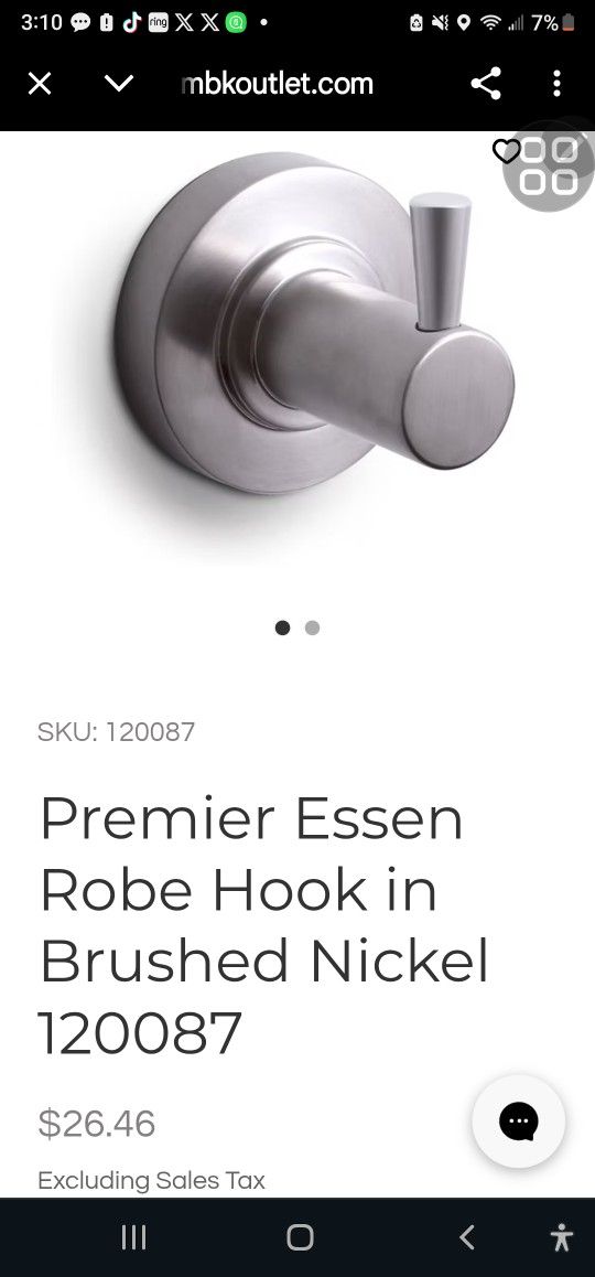 Premiere Robe Hook