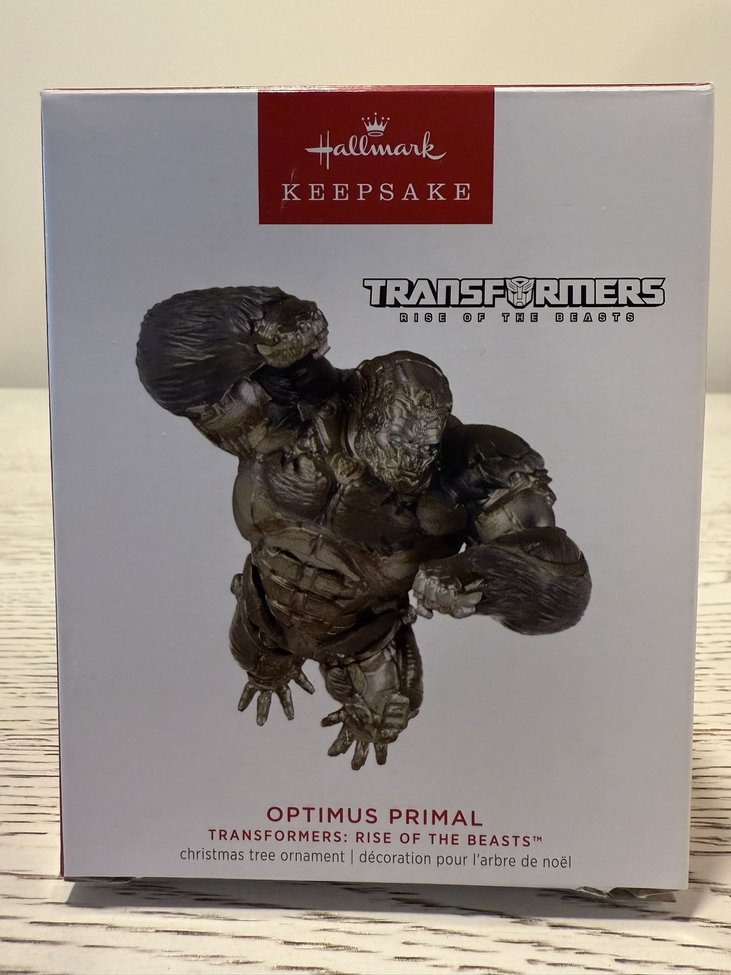 Hallmark 2023 Christmas Ornament Keepsake Transformers Optimus Primal