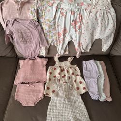 0-3month Babygirl Clothing Bundle
